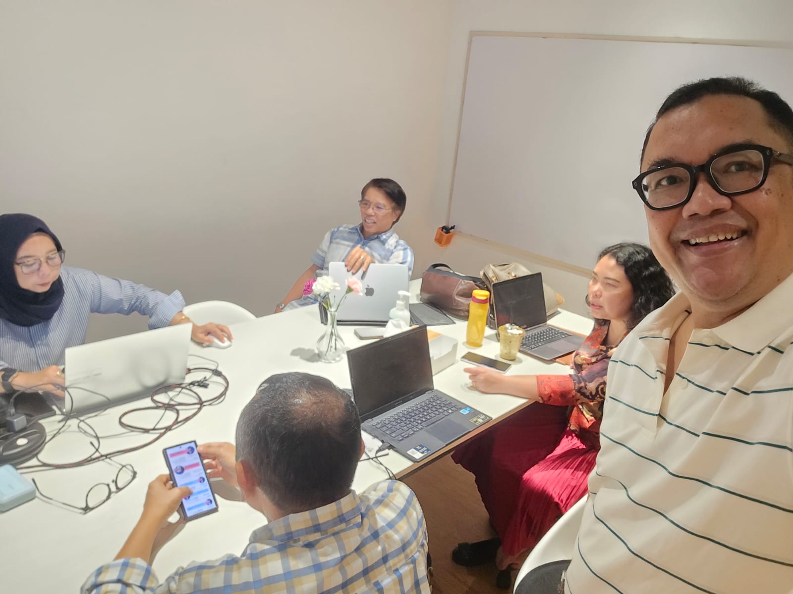 Rapat Koordinasi Atkarbonist Bersama Perbanas Solutions (Dr Theodorus & Ti )